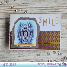 Load image into Gallery viewer, Clear Stamp Set - Halloween Gargoyles
