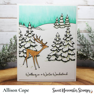 Clear Stamp Set - Elegant Reindeer