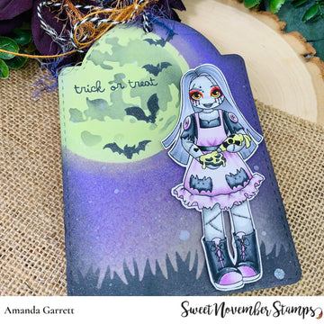 Digital Stamp - Goth Dolls: Fiendish Faye