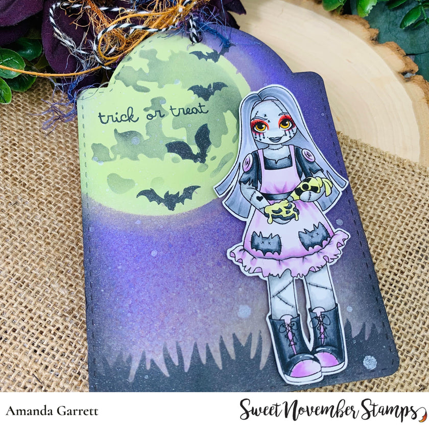 Digital Stamp - Goth Dolls: Fiendish Faye