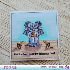 Clear Stamp Set - Halloween Gargoyles