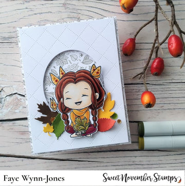 Clear Stamp Set - Flutterbee Amber