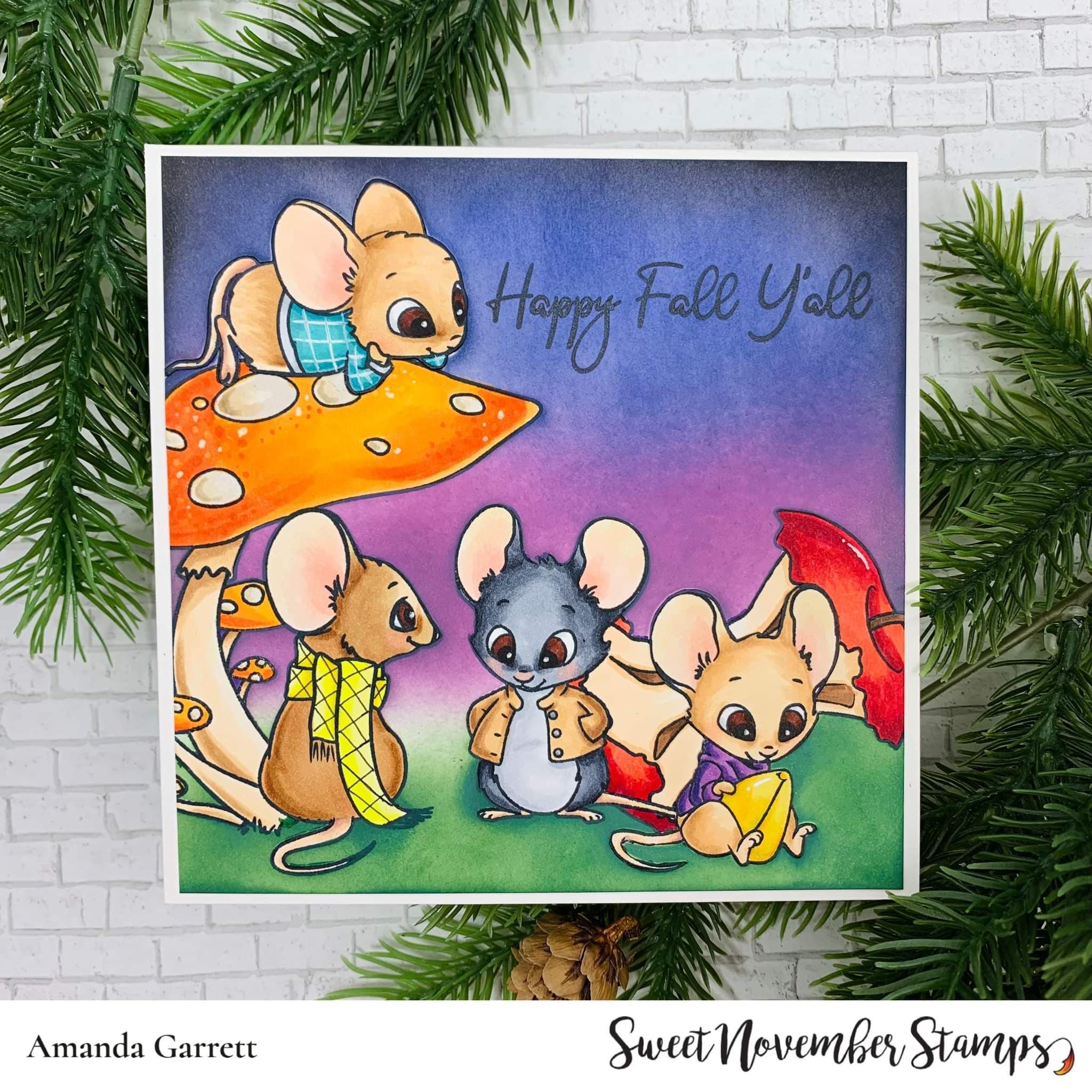 Clear Stamp Set - Harvest Wishes