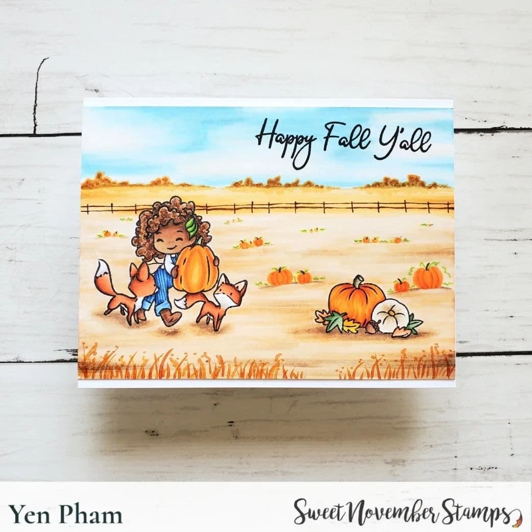 Clear Stamp Set - Falling into Fairwees #2