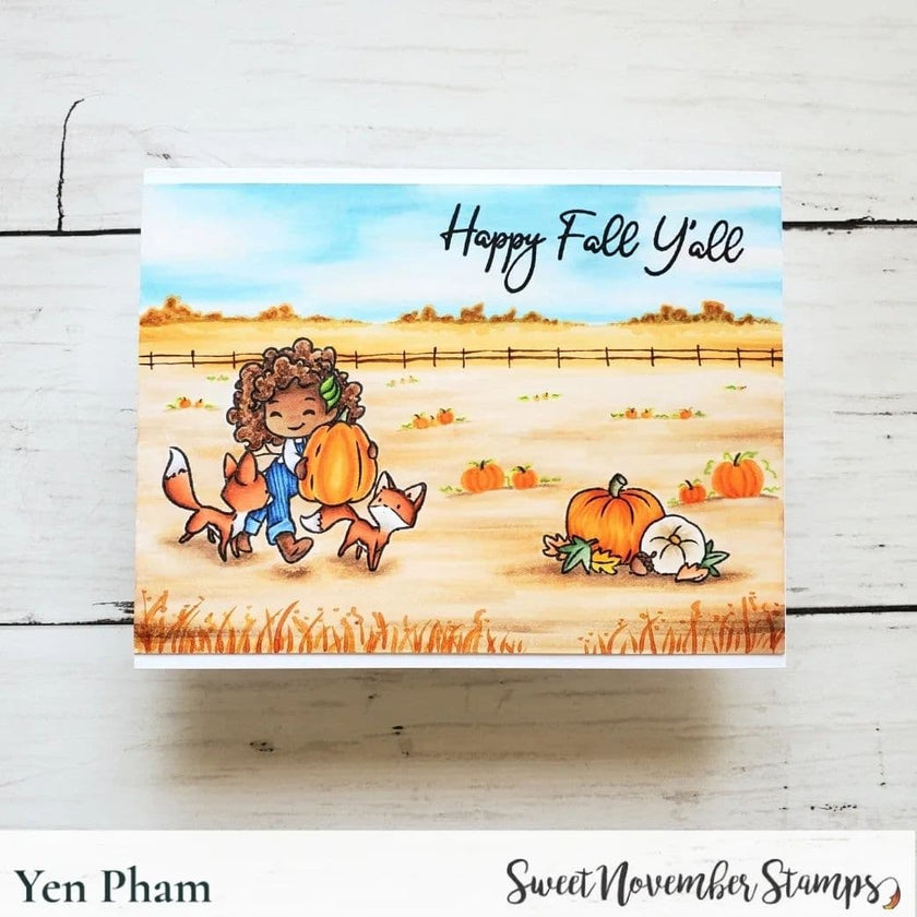 Clear Stamp Set - Falling into Fairwees #2