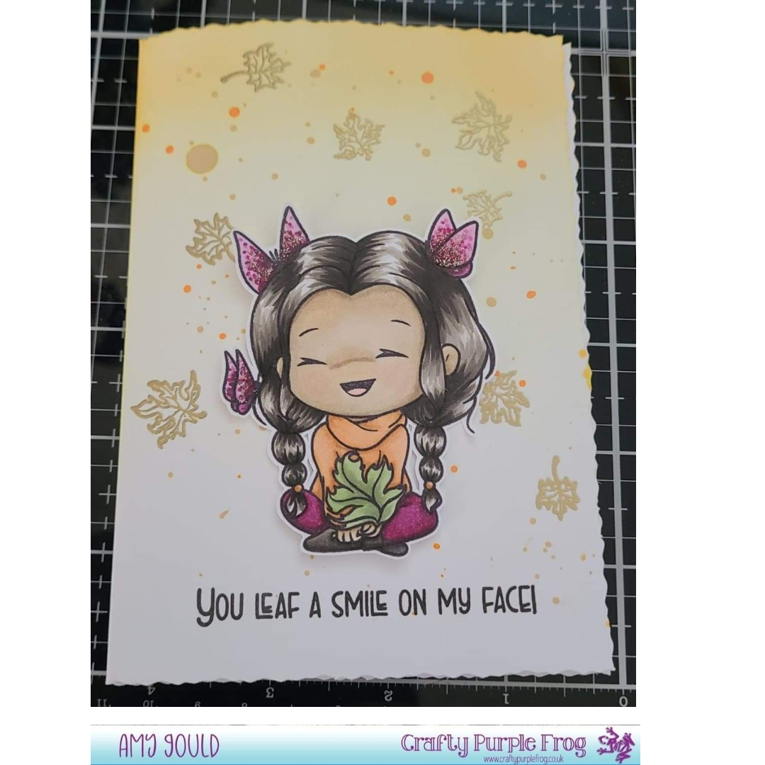 Clear Stamp Set - Flutterbee Amber