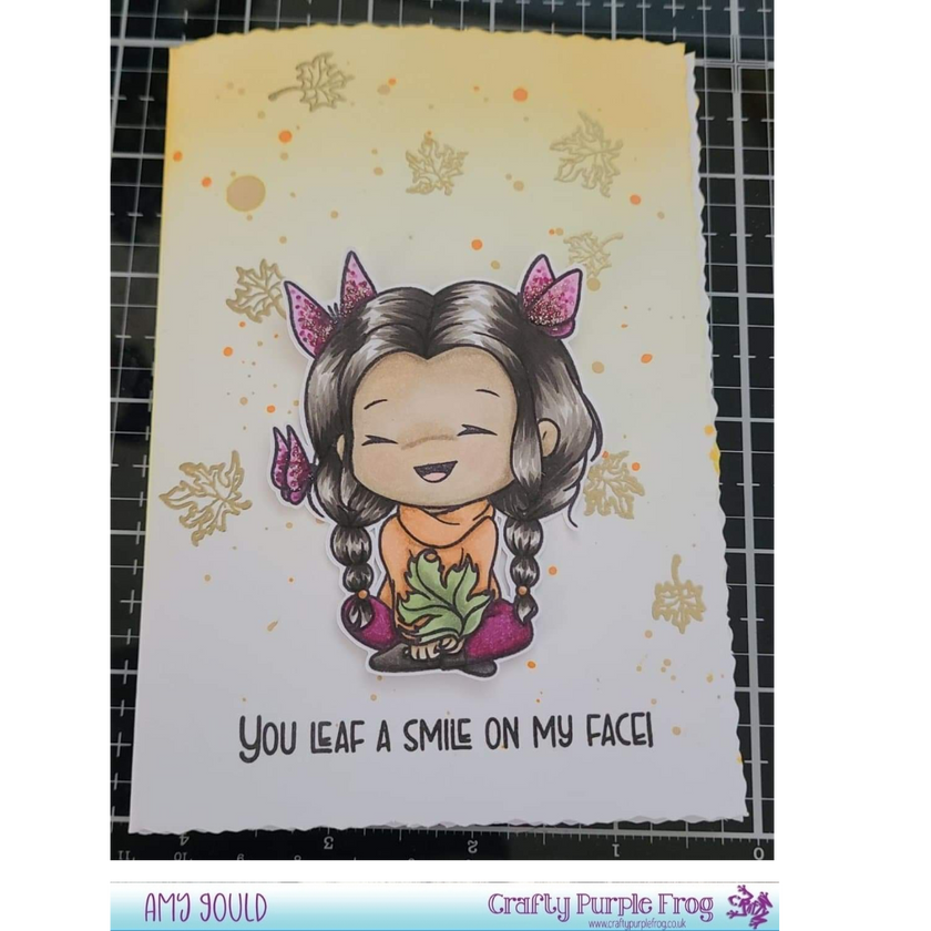 Clear Stamp Set - Flutterbee Amber