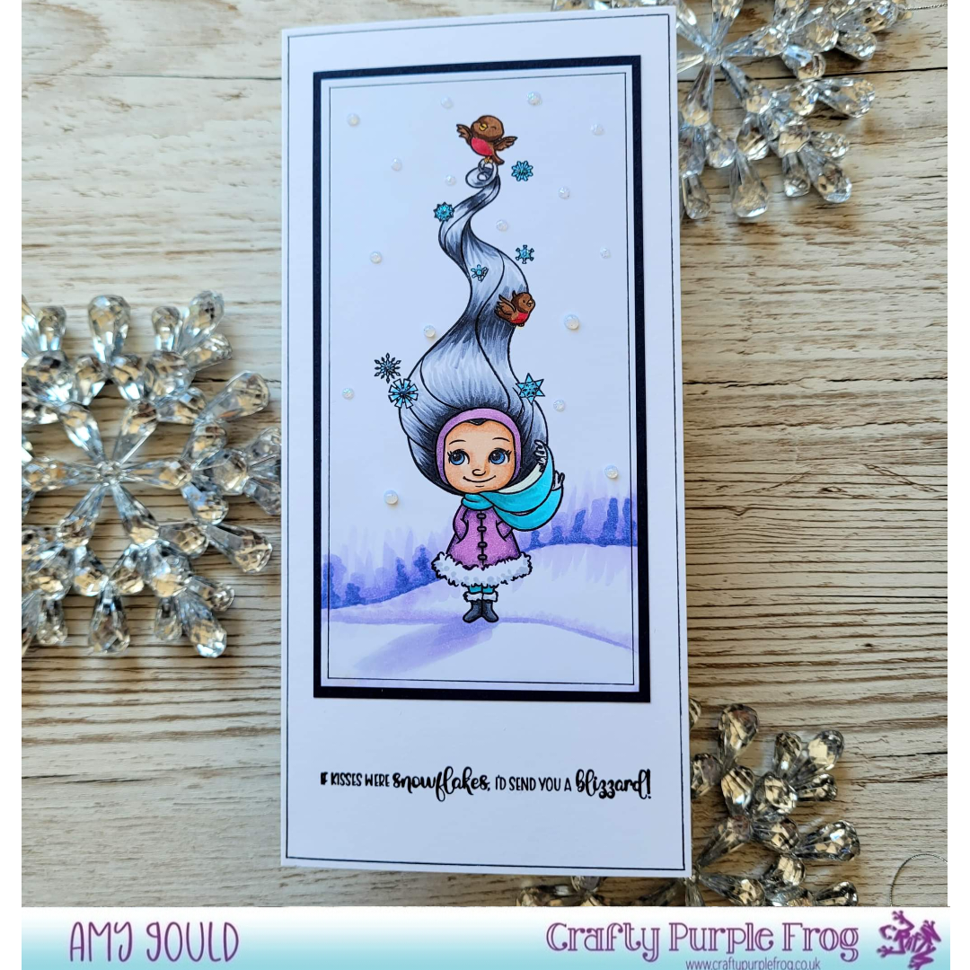 Clear Stamp Set - A Chill in the Hair