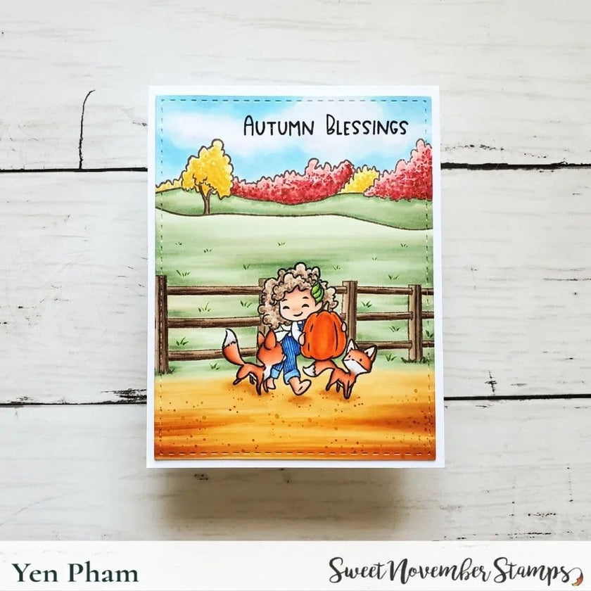 Clear Stamp Set - Falling into Fairwees #2