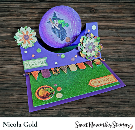 Digital Stamp - Flying High Witches: Evanora