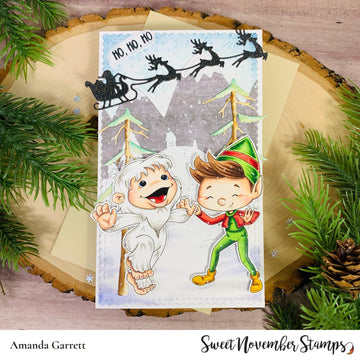 Digital Stamp - Dudley's Christmas Wish: Dudley the Dancing Elf