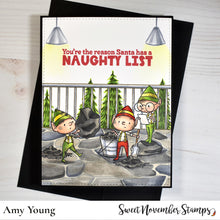 Load image into Gallery viewer, Clear Stamp Set - Naughty List
