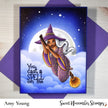 Digital Stamp - Flying High Witches: Evanora