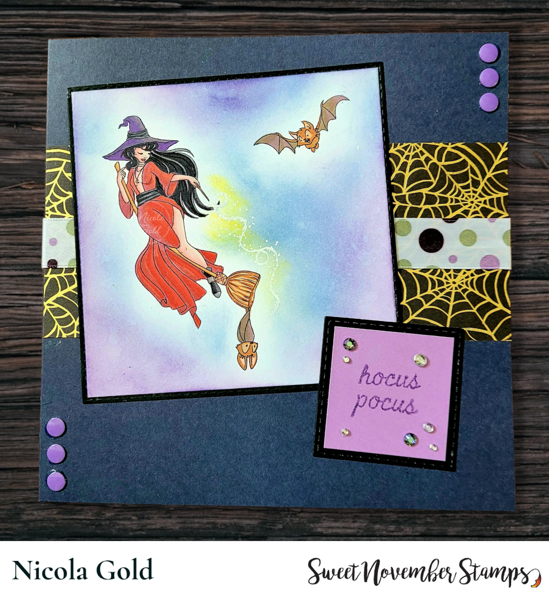 Digital Stamp - Flying High Witches: Delphine