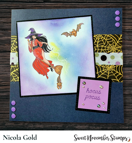 Digital Stamp - Flying High Witches: Delphine