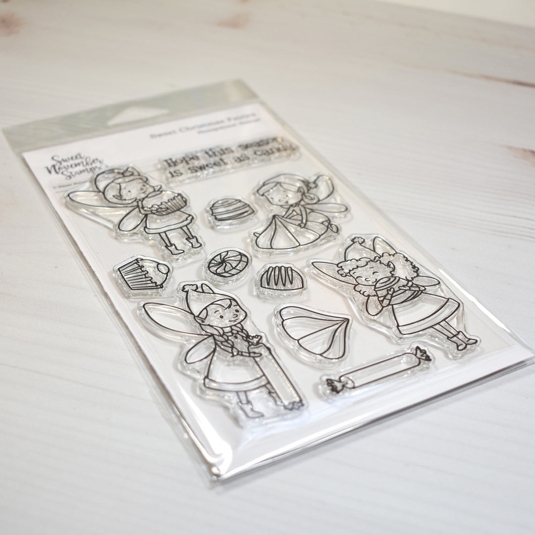 Clear Stamp Set - Sweet Christmas Fairies
