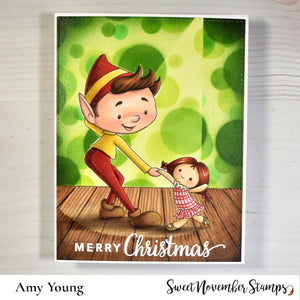 Digital Stamp - Dudley's Christmas Wish: Dudley and Dolly swing dance