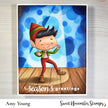 Digital Stamp - Dudley's Christmas Wish: Dudley the Dancing Elf