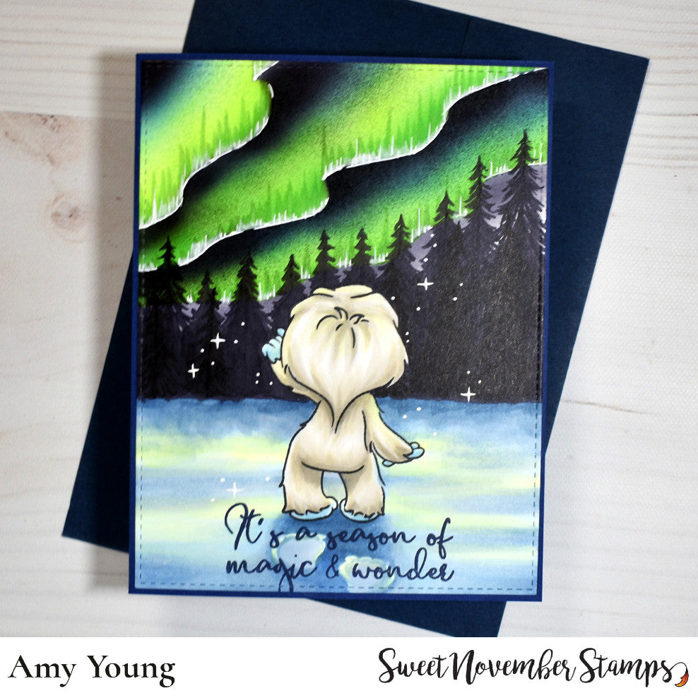 Clear Stamp Set - Baby 'Bominable