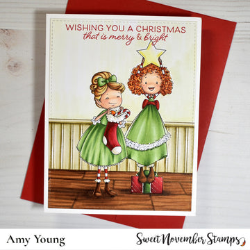 Digital Stamp - Sweet November Vault: Christmas Pixie Twilla