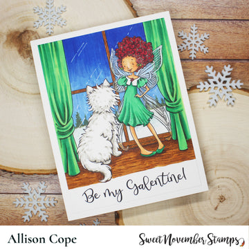 Digital Stamp - Galentine Fairies: Thandie