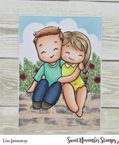 Digital Stamp - My Wee Valentine: Ryan and Molly