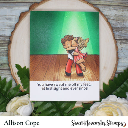 Digital Stamp - My Wee Valentine: Edward and Vivian