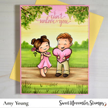 Load image into Gallery viewer, Digital Stamp - My Wee Valentine: Heath with a Heart
