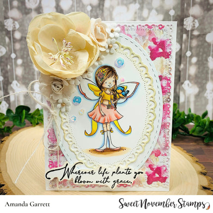 Digital Stamp - Galentine Fairies: Rachel