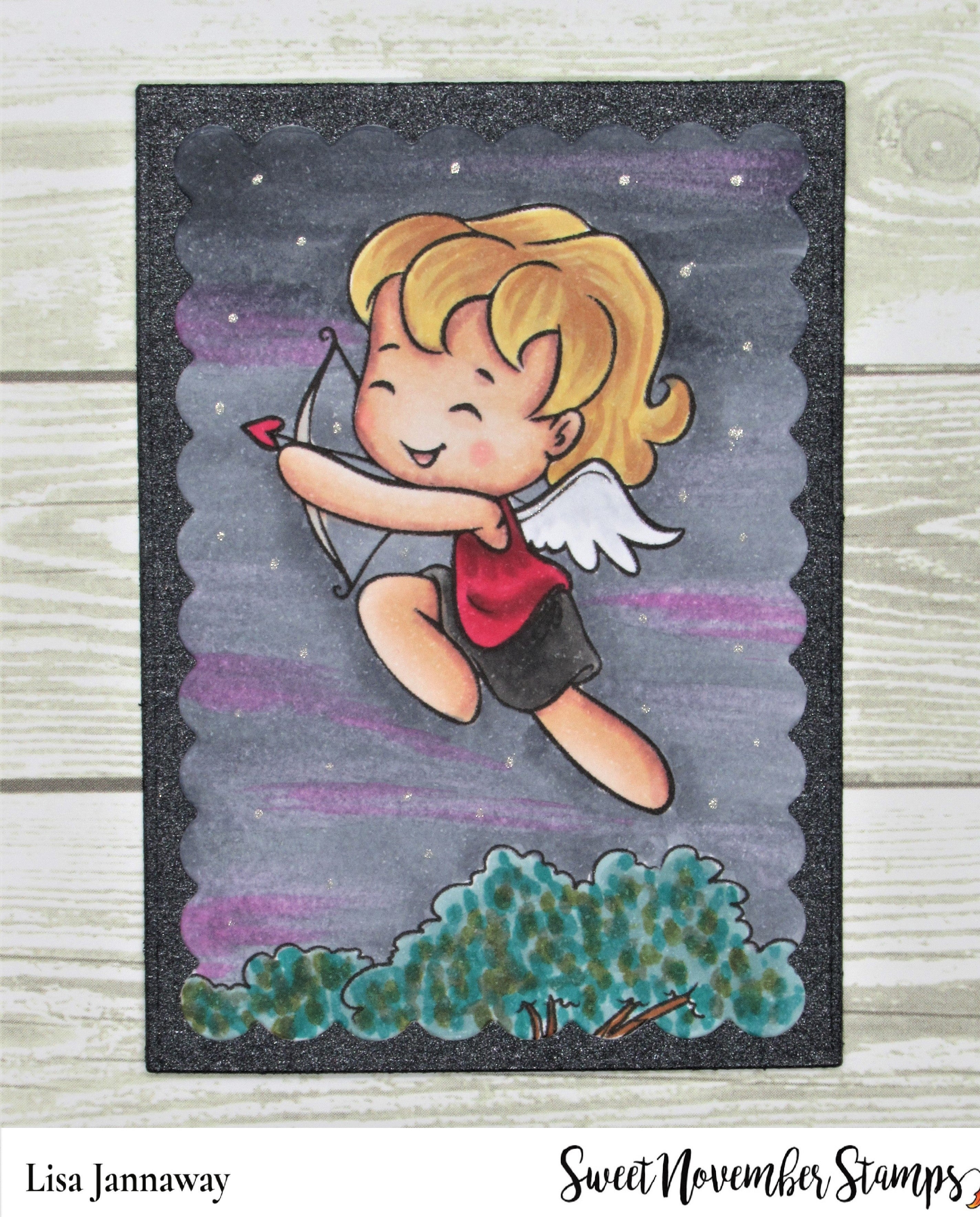 Digital Stamp - Wee Cupid