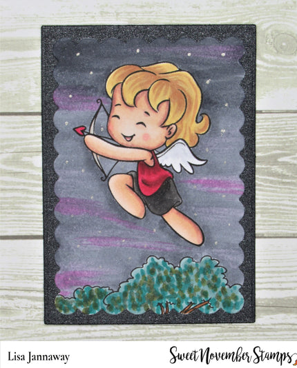 Digital Stamp - Wee Cupid