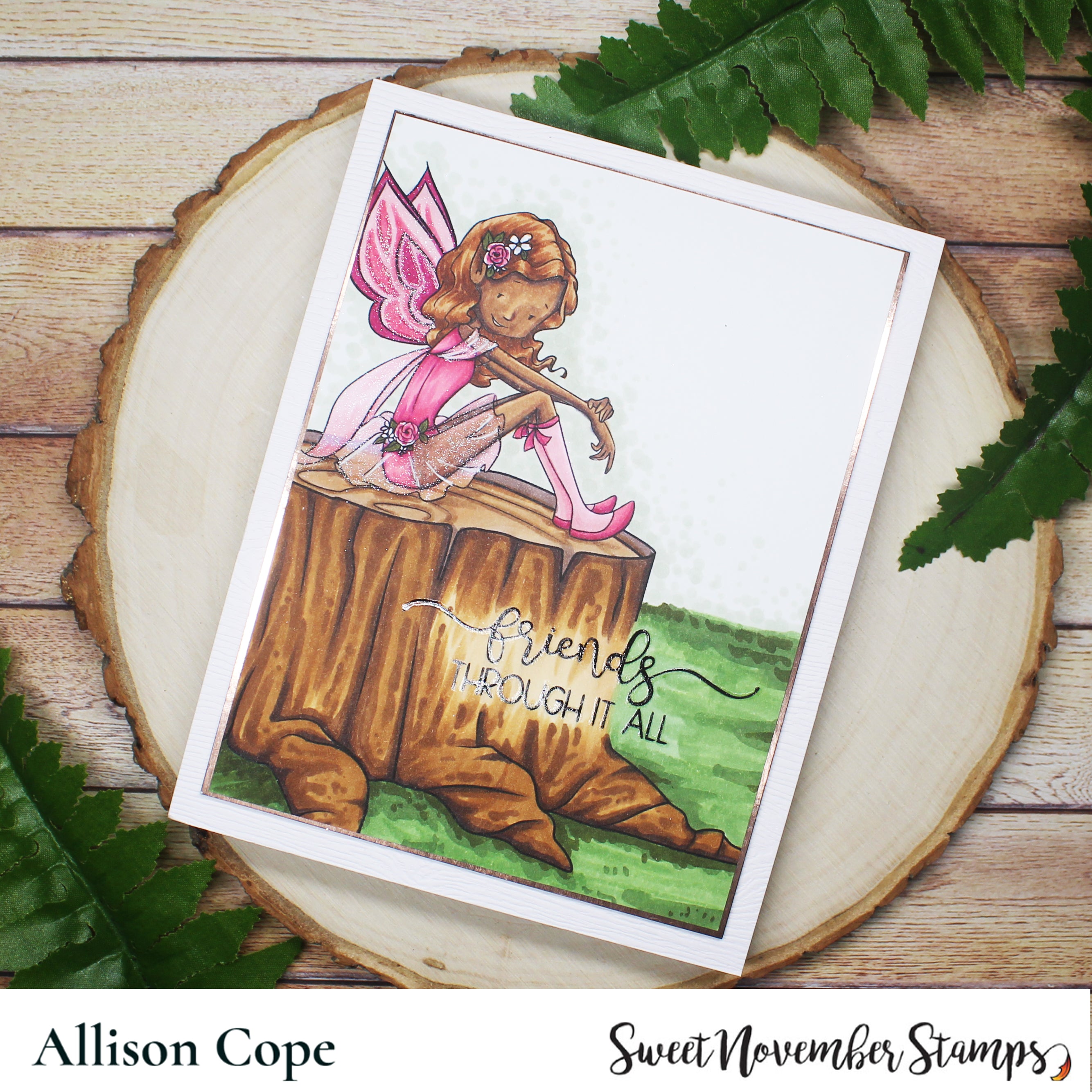 Digital Stamp - Galentine Fairies: Elodie