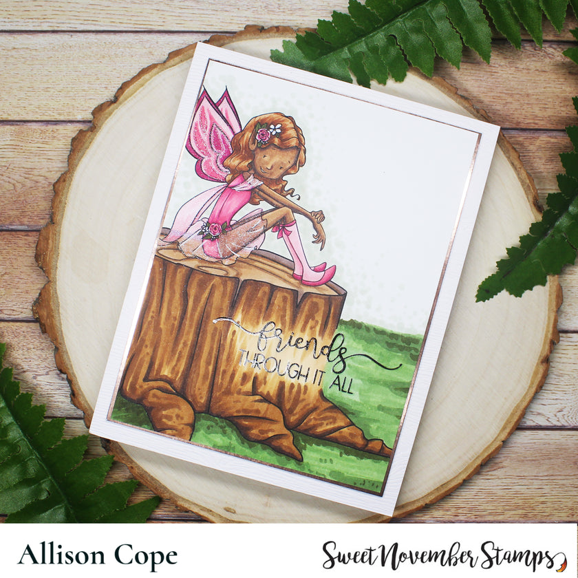Digital Stamp - Galentine Fairies: Elodie