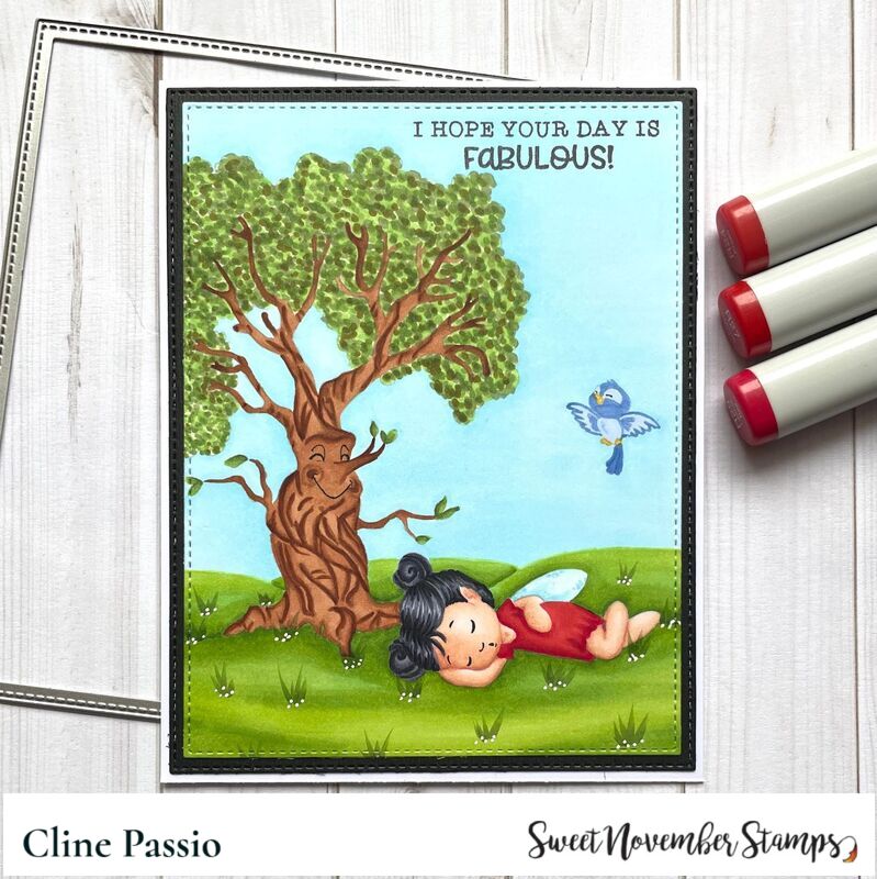 Digital Stamp - Fairy Sleepover: Maisy