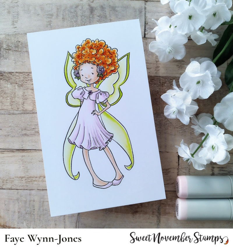 Digital Stamp - Galentine Fairies: Thandie