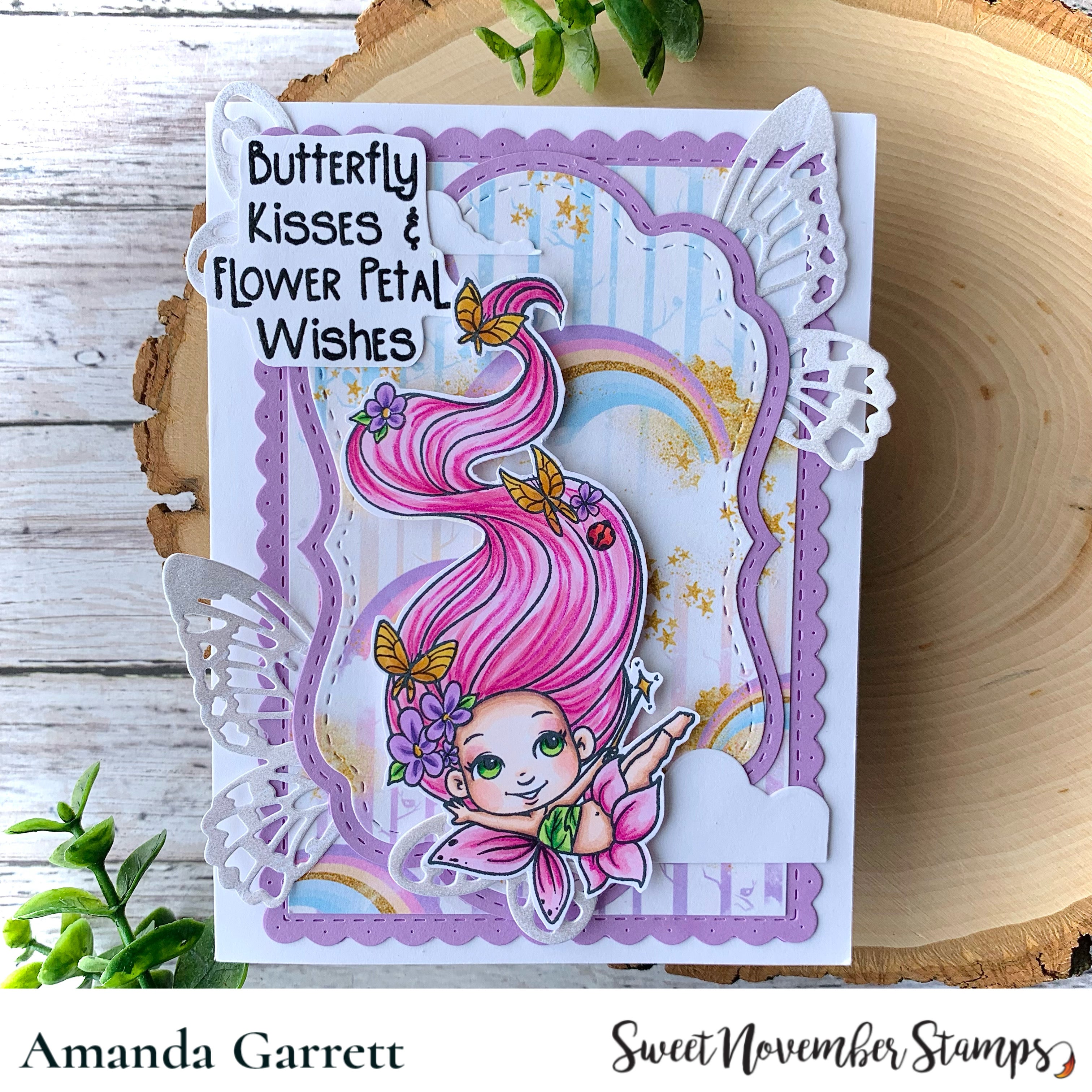 Clear Stamp Set - Fairy Hair