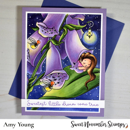 Digital Stamp - Fairy Sleepover: Deirdre