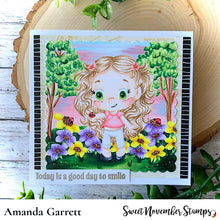 Load image into Gallery viewer, Clear Stamp Set - Horizon lines: Spring in Bloom
