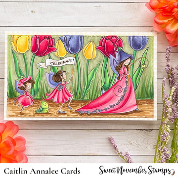 Digital Stamp - March of the Fairies: Cressida