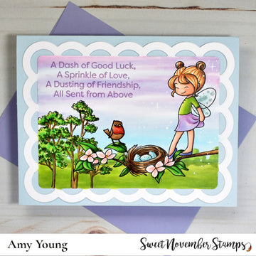 Clear Stamp Set - Horizon lines: Spring in Bloom