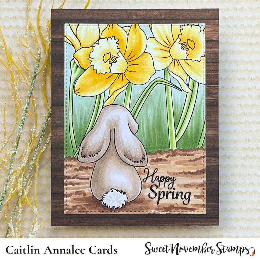 Digital Stamp - Sweet November Vault: Spring Elf Pals and Sentiment Pack