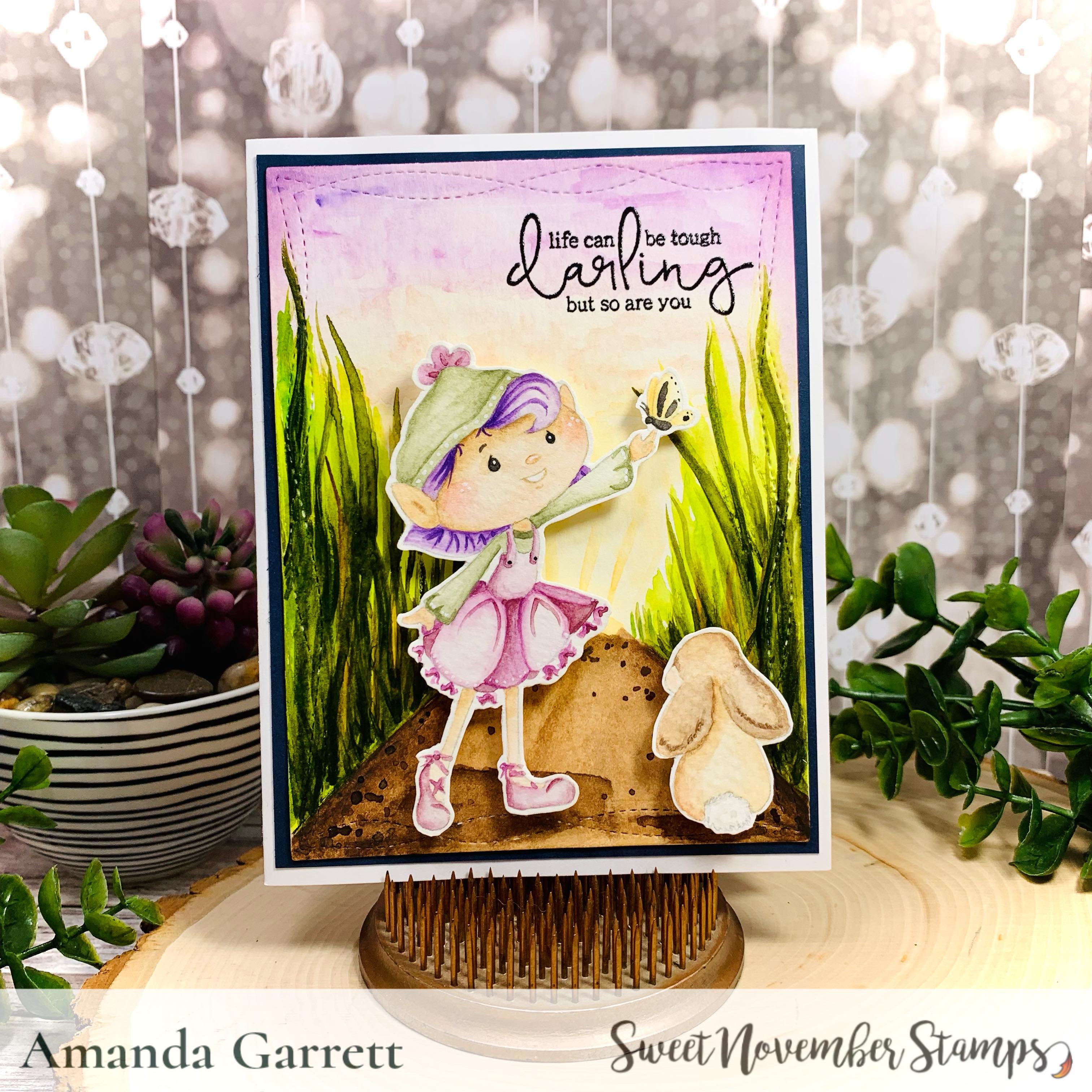 Digital Stamp - Sweet November Vault: Spring Elf Blossom