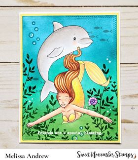 Digital Stamp - Sweet November Vault: Ocean Wavedancer and Echo