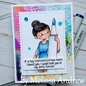 Digital Stamp - Copic Girl