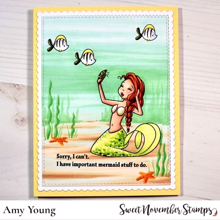 Clear Stamp Set - Mermees Set #1