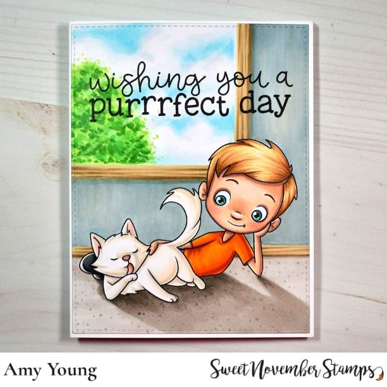 Digital Stamp - Cats Rule - Kirk and Sulu