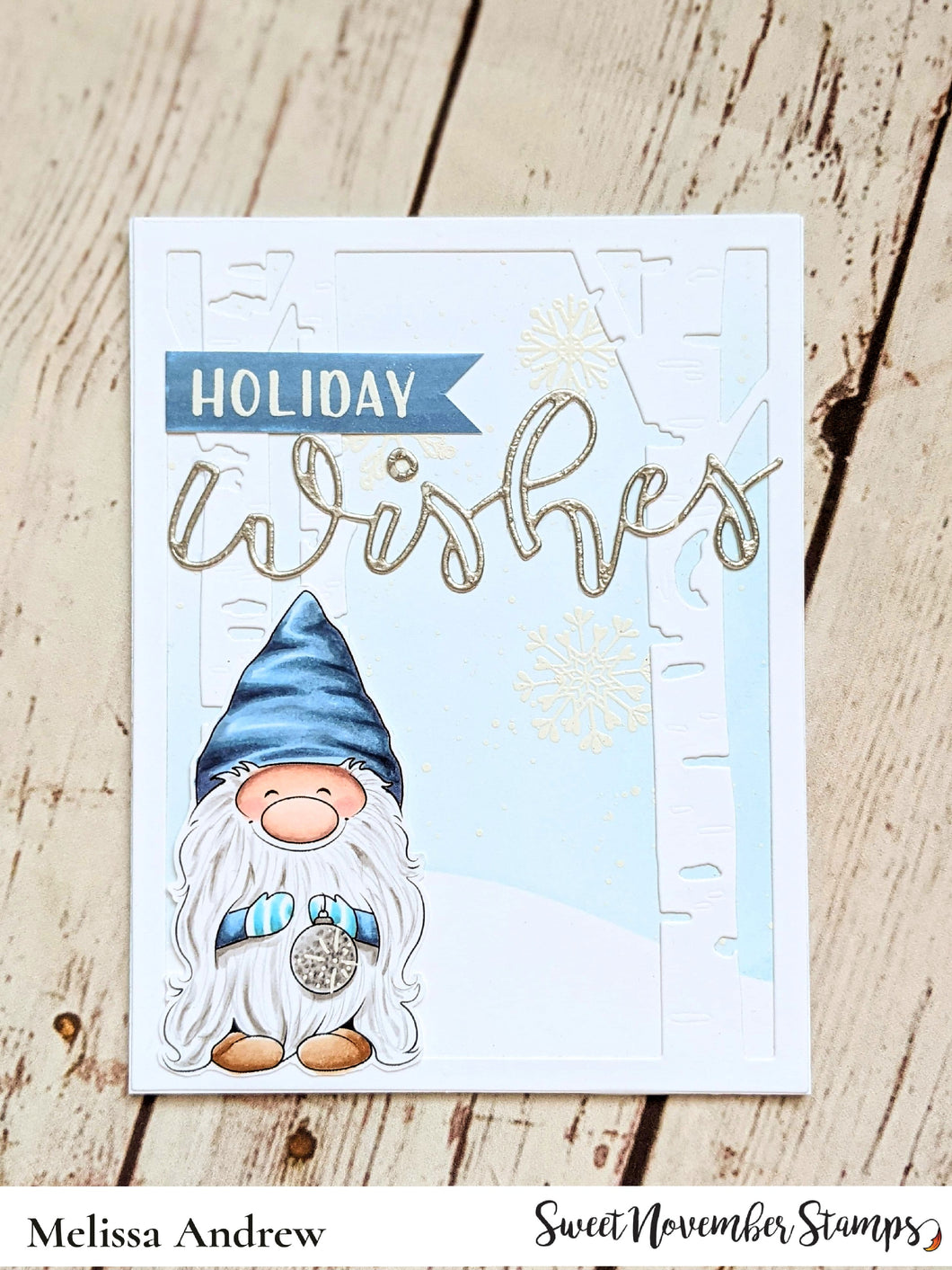 Digital Stamp - Gnome for the Holidays: Gnewton