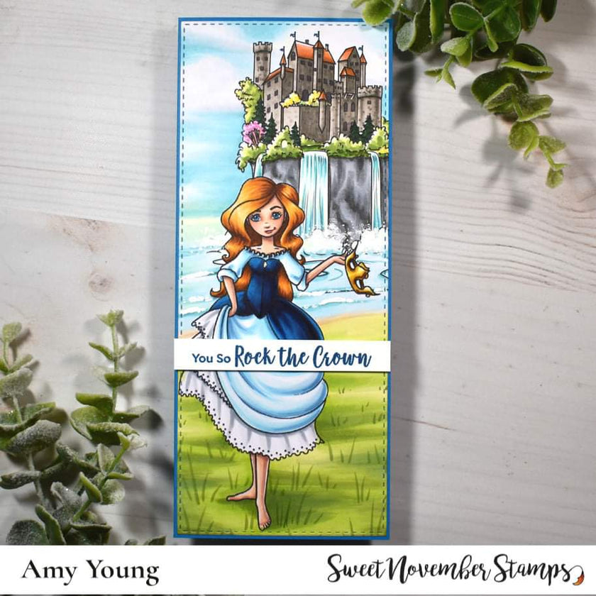 Digital Stamp - Scene Builder: Castle