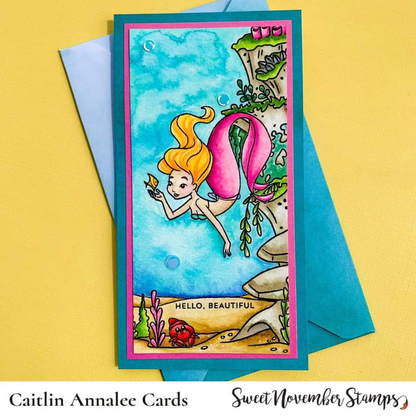 Clear Stamp Set - Horizon Lines: Under the Sea