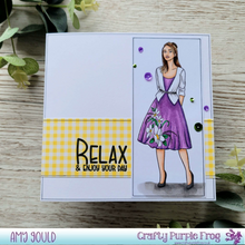 Load image into Gallery viewer, Clear Stamp Set - SN Gal Brianna
